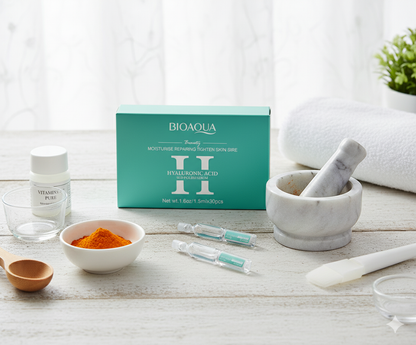 Coffret Cure 30 Jours Sérums | Vitamine C, Rétinol & Acide Hyaluronique